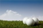 Golf Ball Stock Photo