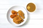 Fried Chicken Stock Photo