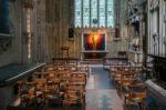 View Of An Altar In Canterbury Cathedral Stock Photo