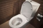 Toilet Seat Stock Photo