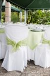 Wedding Table Stock Photo