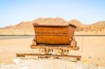 Mining Cart Stock Photo