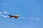 Hawker Hunter Miss Demeanour Aerial Display At Shoreham Airshow Stock Photo