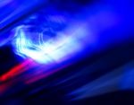 Transport Light Trails Abstraction Stock Photo