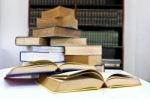 Pile Of Books Stock Photo