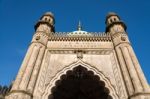 View Of The Royal Pavilion In Brighton Stock Photo