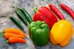 Bell Peppers Stock Photo