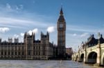 View Of Big Ben And The Houses Of Parliament Stock Photo