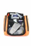 Orange Toiletry Bag Stock Photo