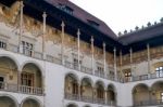 Wawel Royal Castle In Krakow Stock Photo