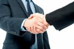 Business People Shaking Hands Stock Photo