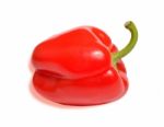 Red Sweet Pepper Stock Photo