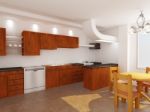 Modern Kitchen Interior Stock Photo