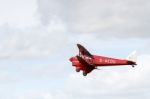 De Havilland Dh90 Dragonfly At Shoreham Airshow Stock Photo