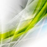 Green Futuristic Background Stock Photo