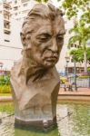 : Monument Of Leon Febre Cordero Ribadeneyra In Guayaquil, Ecuad Stock Photo