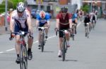 Cyclists Participating In The Velethon Cycling Event In Cardiff Stock Photo