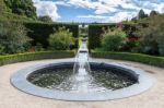 Alnwick, Northumberland/uk - August 19 : Water Feature In Alnwic Stock Photo