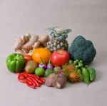 Fruits And Vegetables Stock Photo