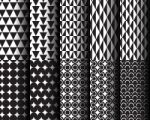 Geometric Style Pattern 001 Stock Photo