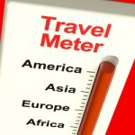 Travel Meter Stock Photo