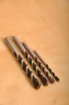 Drill Bits Stock Photo