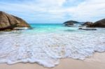 Summer Beach In Thailand Stock Photo