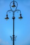 Old Street Light In Budapest Stock Photo