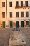 Venice Italy Unusual Scenic View Stock Photo