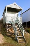 Nunstanton, Norfolk/uk - June 2 : Beach Huts At Hunstanton Norfo Stock Photo