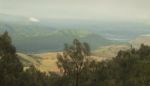 Beautiful Indonesia With Volcanoes Stock Photo