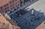 View Of Verona From The Lamberti Tower Stock Photo