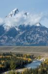 Snake River Overlook Stock Photo