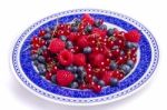 Tasty Mix Of Berries Stock Photo