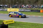 British Touring Car Championship Race March 2014 Stock Photo