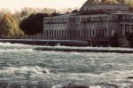 Isolated Photo Of An Amazing Niagara River Stock Photo