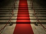 3ds Red Carpet Stock Photo