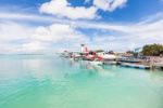 Seaplanes At Male's Seaplane Airport, Maldives, June 30, 2016 Stock Photo