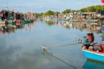 Fisherman Village In Middle Of Thailand Stock Photo