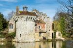 View Of  A Building On The Scotney Castle Estate Stock Photo