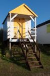 Nunstanton, Norfolk/uk - June 2 : Beach Huts At Hunstanton Norfo Stock Photo