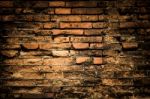 Old Brick Wall Stock Photo