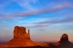 Scenic View Of Monument Valley Utah Usa Stock Photo