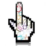 Hand Cursor Stock Photo