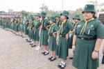 Student 11-12 Years Old, Scout Assembly, Teepangkorn Scout Camp In Samut Sakhon Thailand Stock Photo