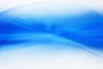 Blue Curved Abstract Background Stock Photo