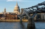 St Paul's Cathedral In London Stock Photo