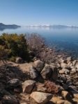 Landscape Of Lake Tahoe Stock Photo