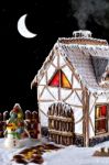 Gingerbread House Stock Photo