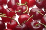 Fresh Cherries Stock Photo